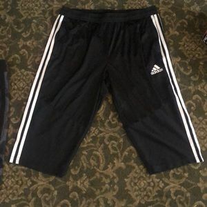 Adidas soccer pants mid calf